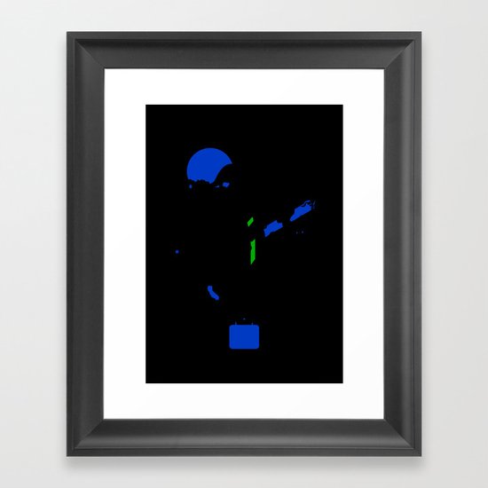 The Wizard Framed Art Print