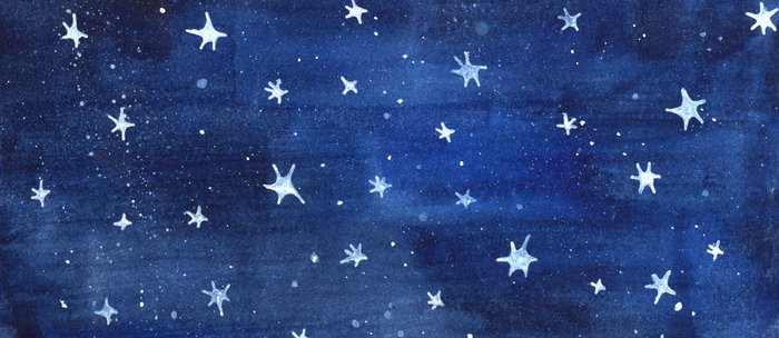 Midnight Stars Night Watercolor Painting By Robayre Coffee Mug By