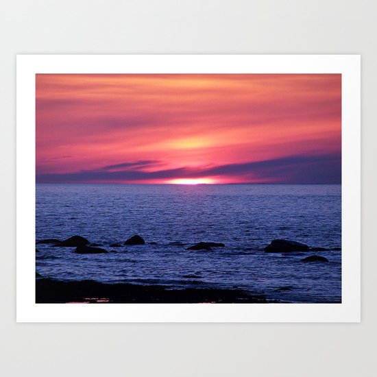 Painted By Nature Art Print