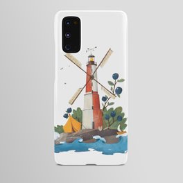 Fairy lighthouse Android Case