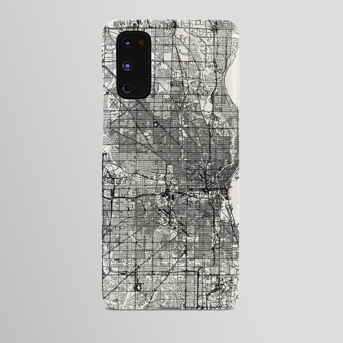 Milwaukee, USA - City Map Android Case