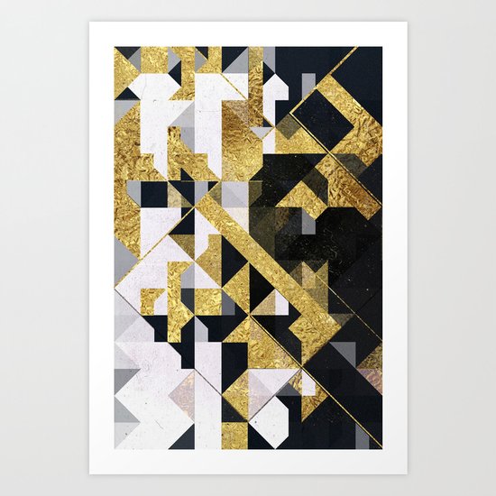 gold lyyfd Art Print