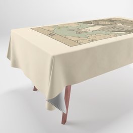 Aquarius Cat Tablecloth