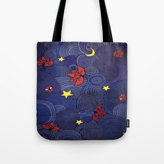 Lotus Sky Tote Bag