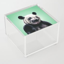 Panda Poking Tongue Selfie Acrylic Box
