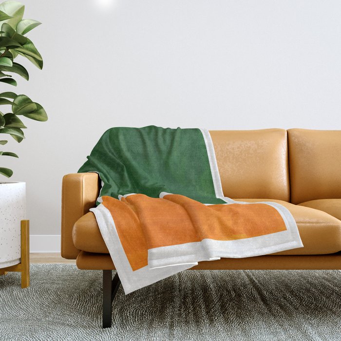 Ochre new arrivals quilted throw