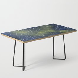 Blue yellow galaxy Coffee Table