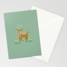 Reindeer Games Stationery Card