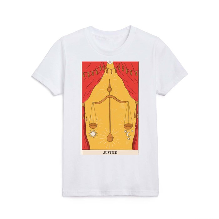 Justice - Tarot Cards - MAJOR ARCANA Kids T Shirt