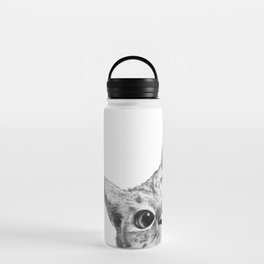 sneaky cat Water Bottle