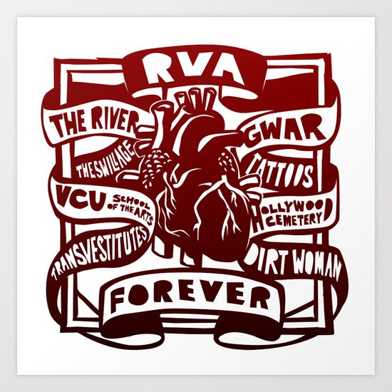 RVA Forever Art Print