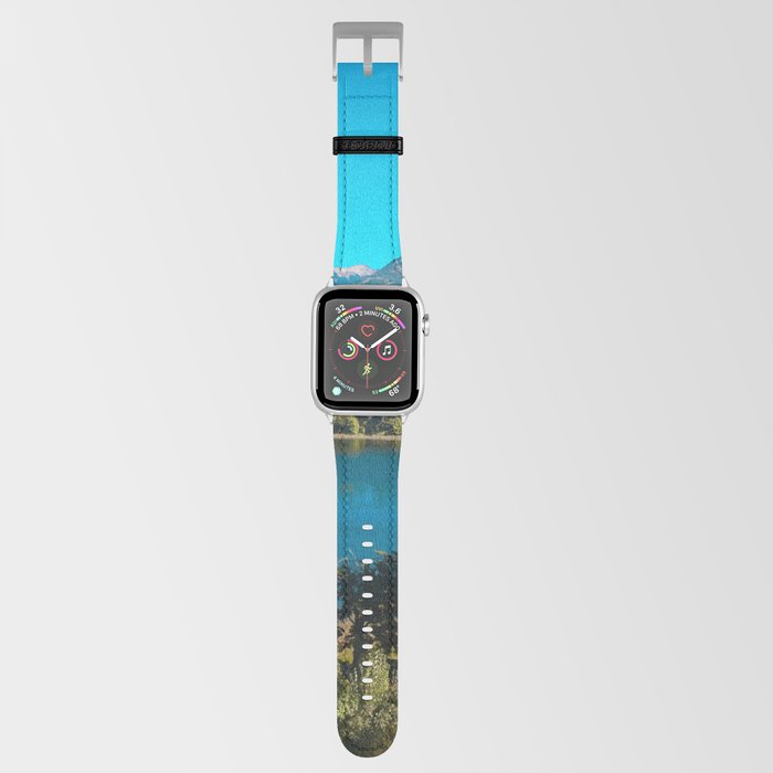 Argentina Photography - Beautiful Blue River Going Beside The Landscape Apple Watch Band