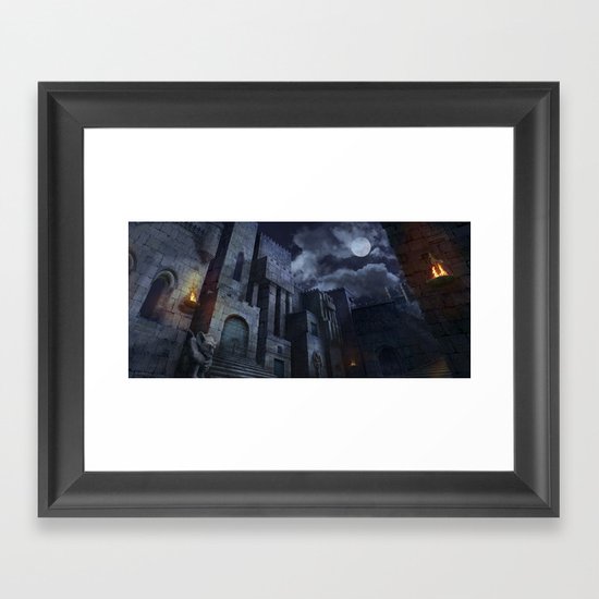 The Castle Framed Art Print