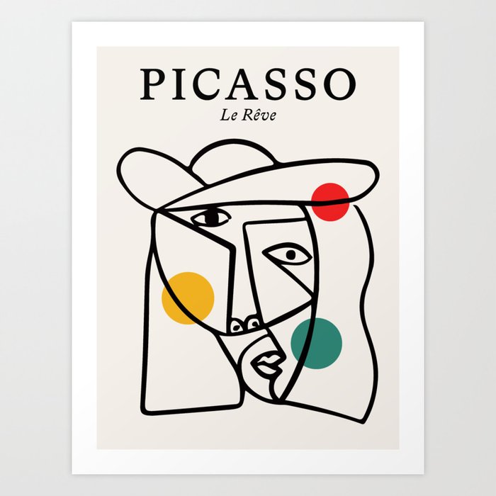 The Dream II | Pablo Picasso – Le Reve Art Print