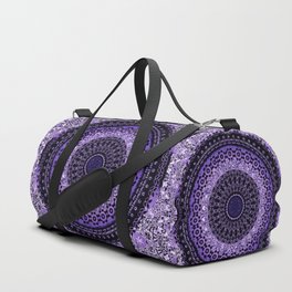 Purple Tapestry Mandala Duffle Bag