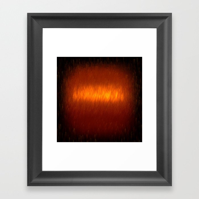 Abstract Fire 1 Framed Art Print