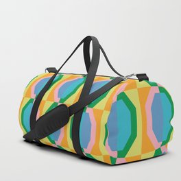Colorful Whimsical Shapes 4 Duffle Bag