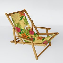 Tropical bouquet 2 Sling Chair