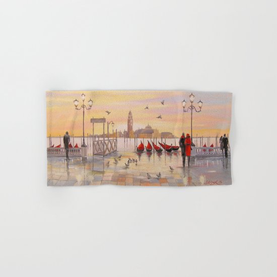 Morning in Venice Hand & Bath Towel