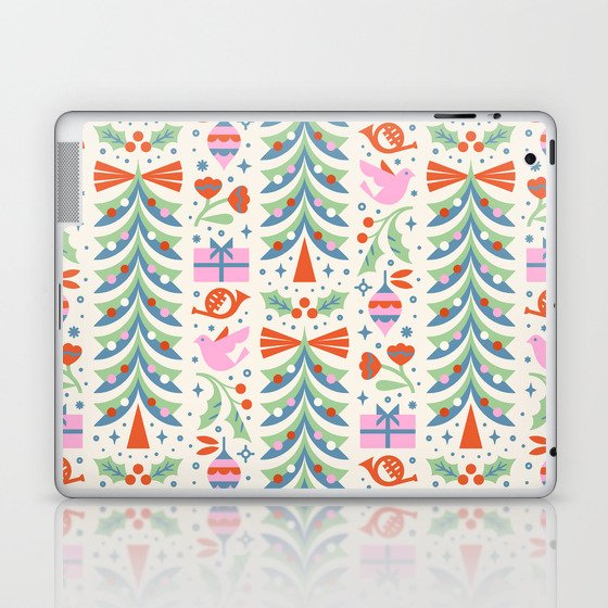 Scandi Christmas - Light Laptop & iPad Skin