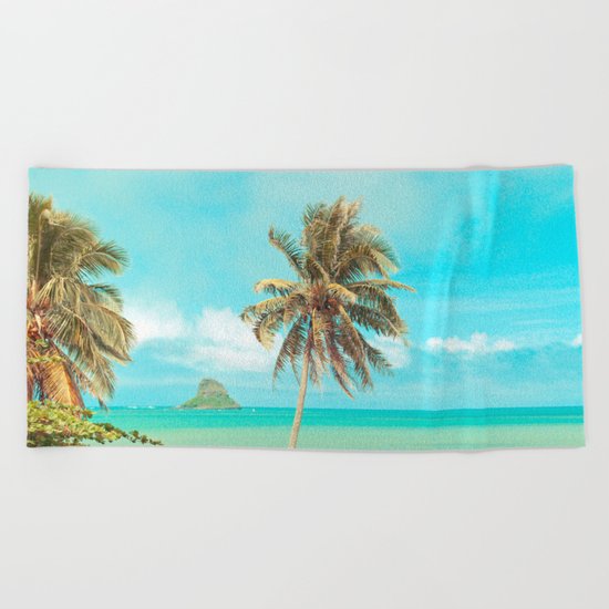 Mokolii Island Beach Towel