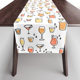 Cheers! | Cocktail Pattern | Mai Tai | Table Runner