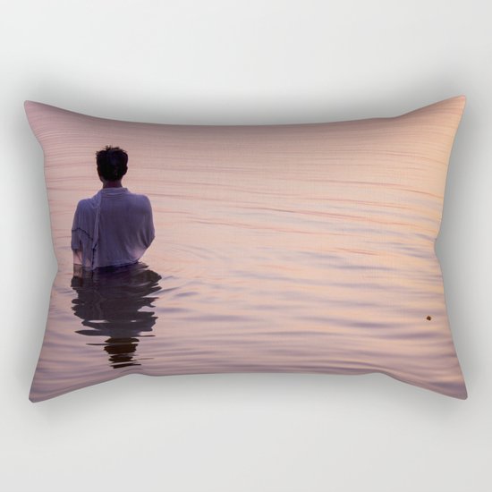 Meditation Time Rectangular Pillow