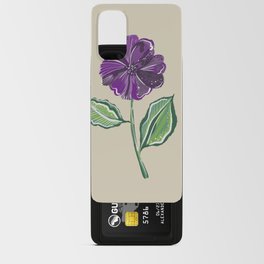 Purple Daisy Android Card Case