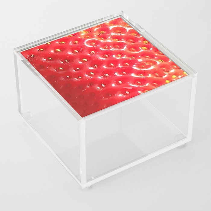 Strawberry Square Acrylic Box