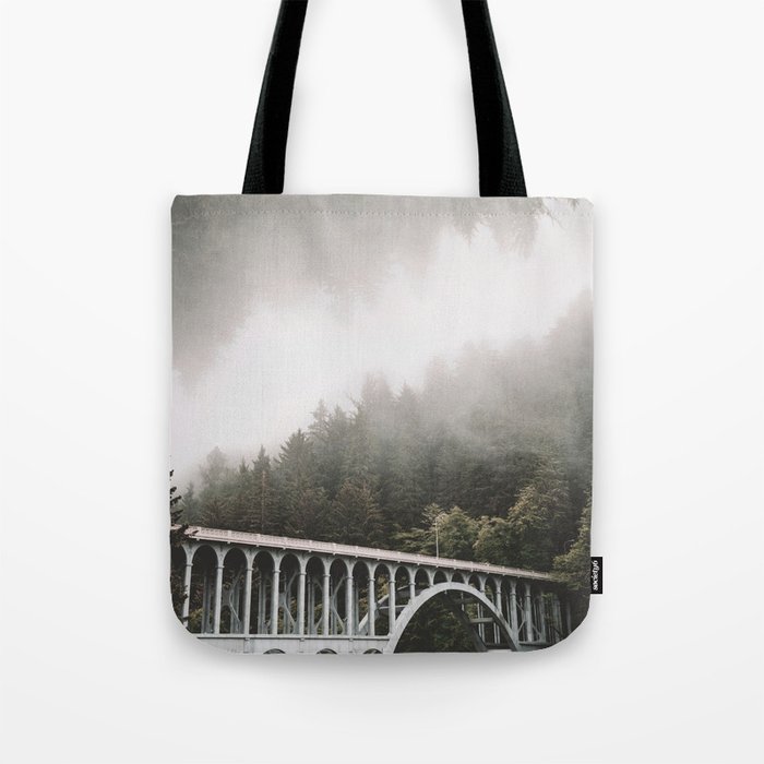 Oregon Coast Surreal Forest Tote Bag