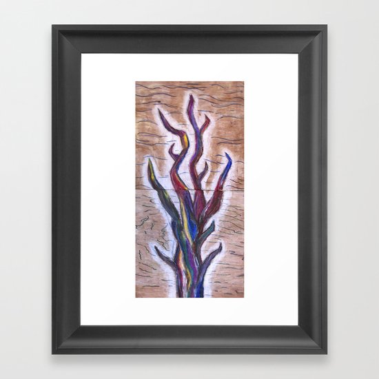 Torch Framed Art Print