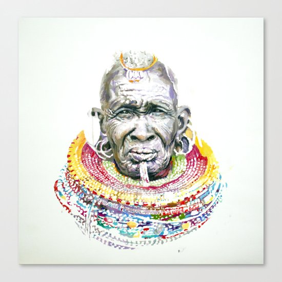 Maasai Canvas Print