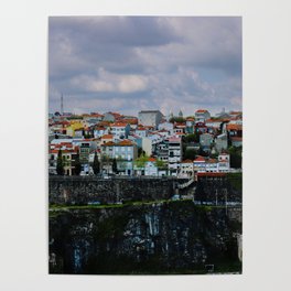 Portugal No.2 Porto Skyline  Poster