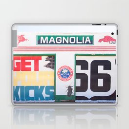 Get Your Kicks Route 66 - Travel Photography Laptop Skin