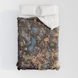 Coastal Texture | Tide Pool Wildlife | PNW Photography Duvet Cover