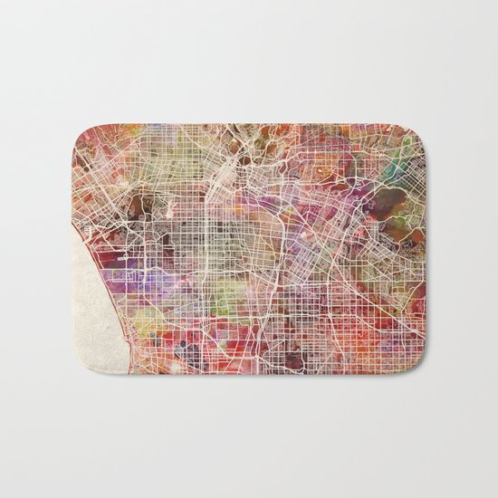 Los Angeles Bath Mat