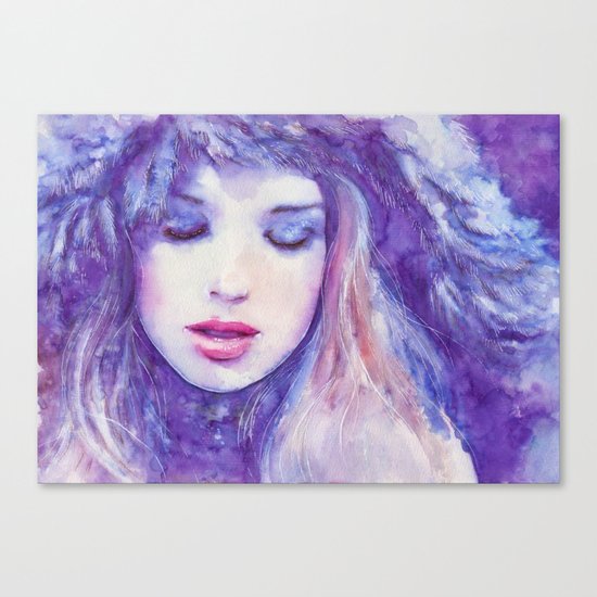 Song to the skies Canvas Print