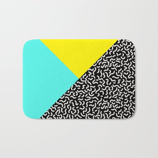 Memphis pattern 27 Bath Mat
