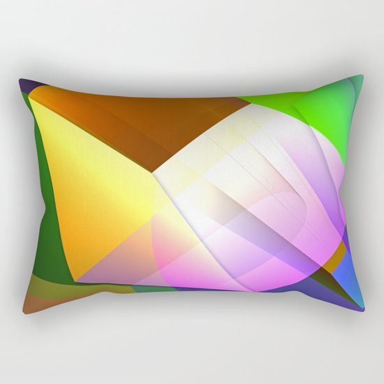 From a different point of view Rectangular Pillow