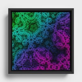 Intercellular Dreams Framed Canvas