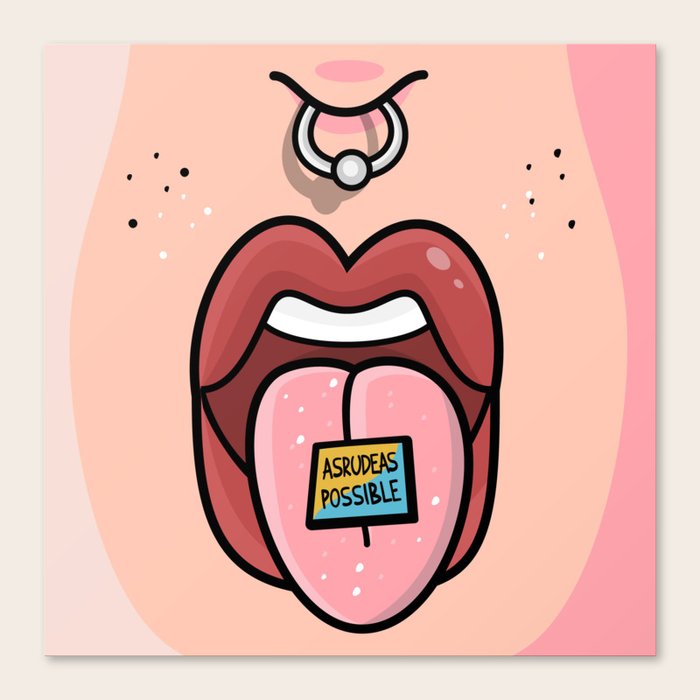 Trippy Canvas Print By Chusmargallo Society6