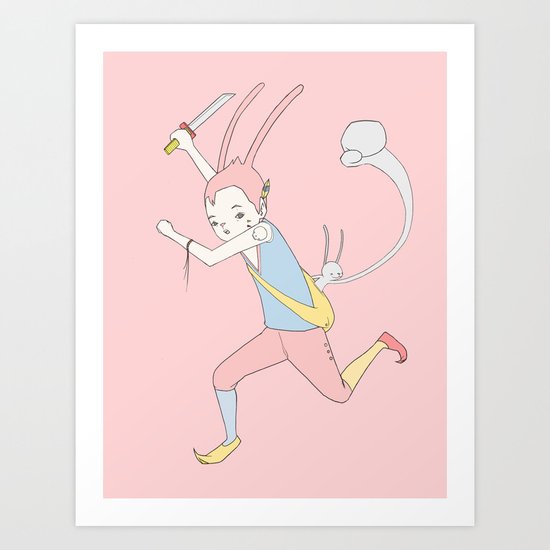 反擊 COUNTER PUNCH Art Print