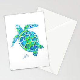 Sea turtle Stationery Cards