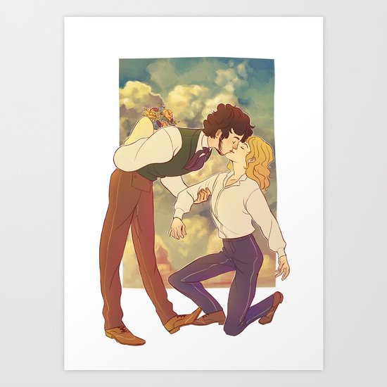 Happiness Art Print