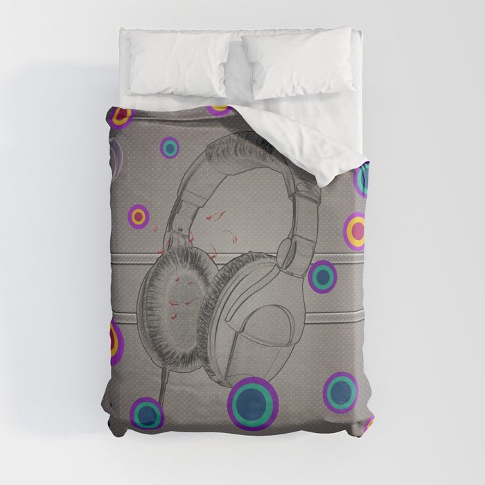 Music Zone Duvet Cover