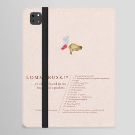 Lommerusk / Pocket Junk iPad Folio Case