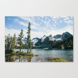 Idaho Mountain Lake - Nature Photography Canvas Print