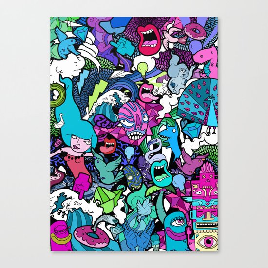 Flash! Canvas Print