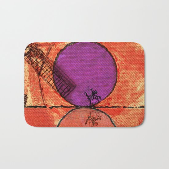 Don Quixote and the backlands of Brazil Bath Mat