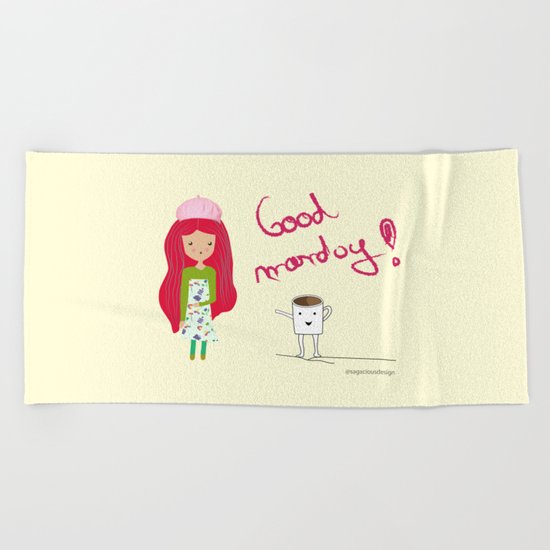 Good Monday Beach Towel
